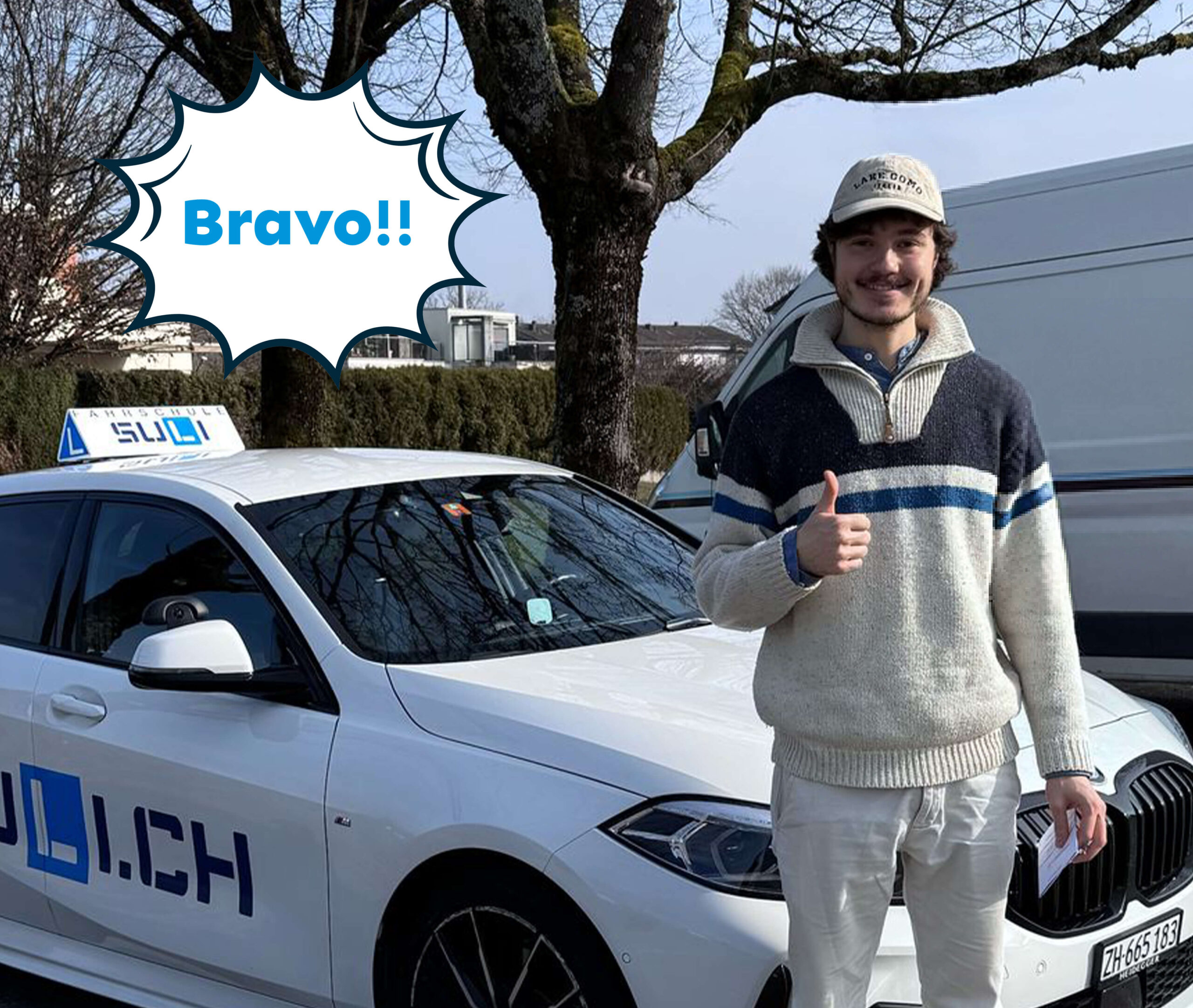 Gewinner des Wettbewerbs der Fahrschule SULI