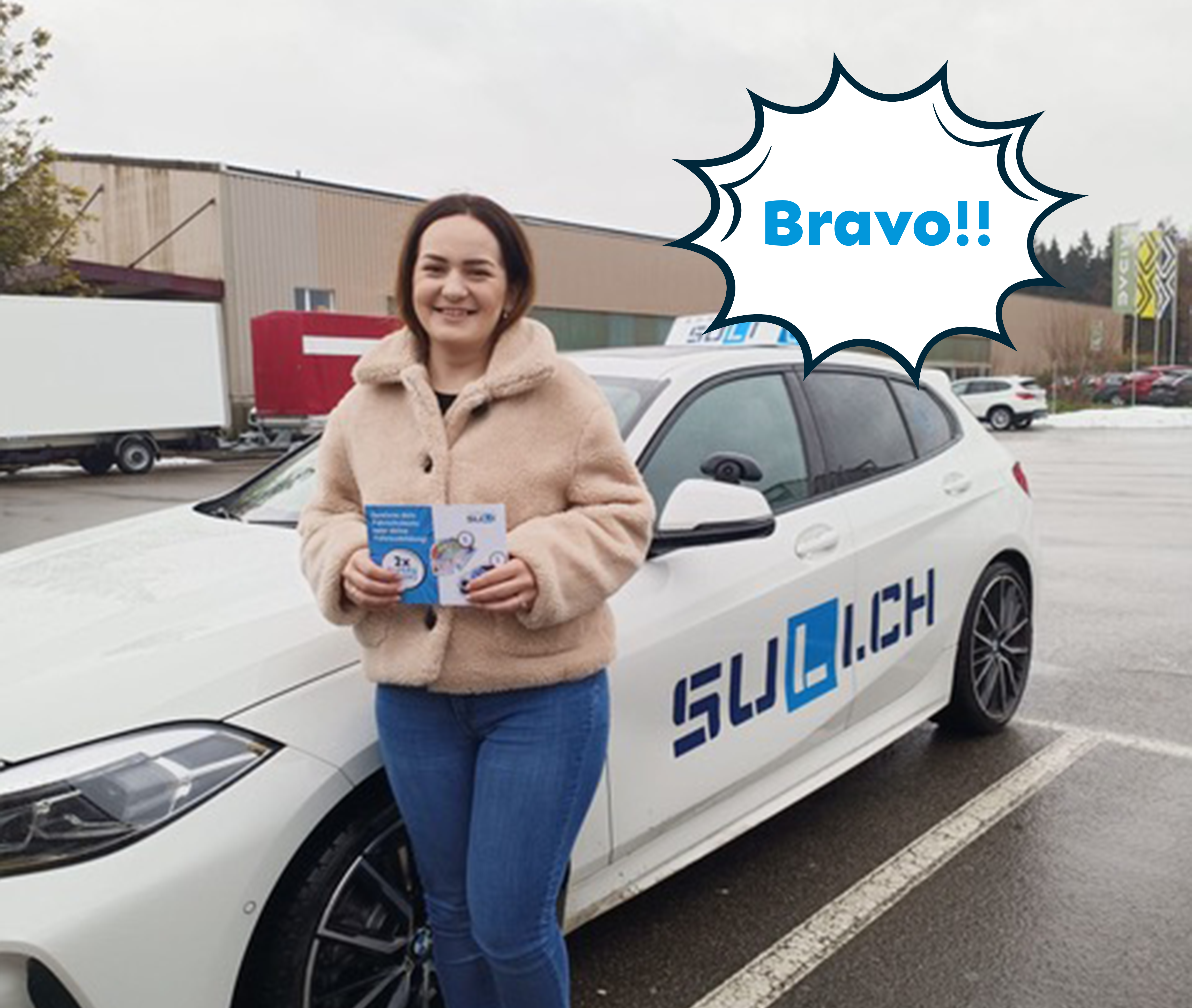 Gewinnerin des November-Wettbewerbs der Fahrschule SULI