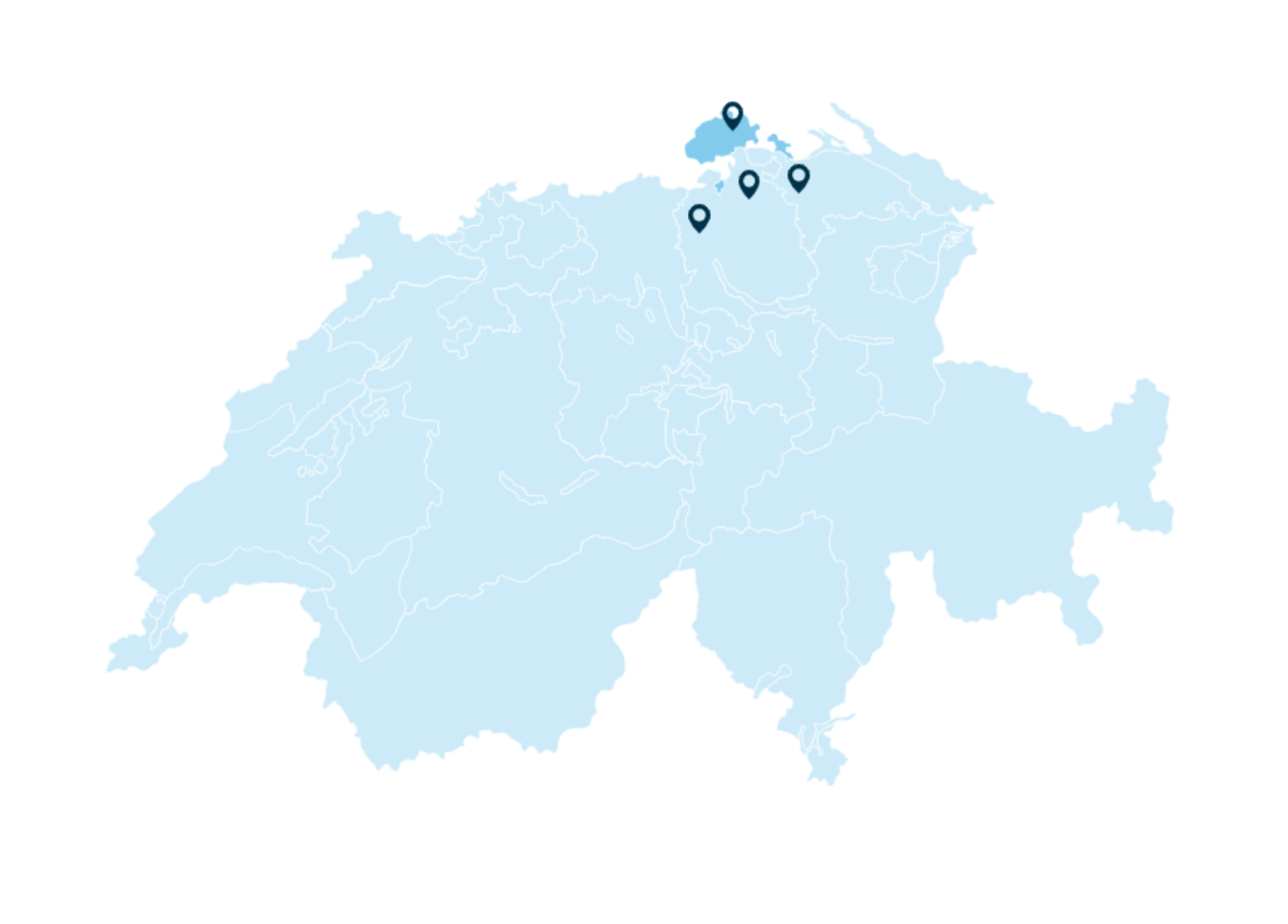 Zentraler Standort der Fahrschule SUI in Schaffhausen – nahe Bahnhof und ÖV-Haltestellen.
