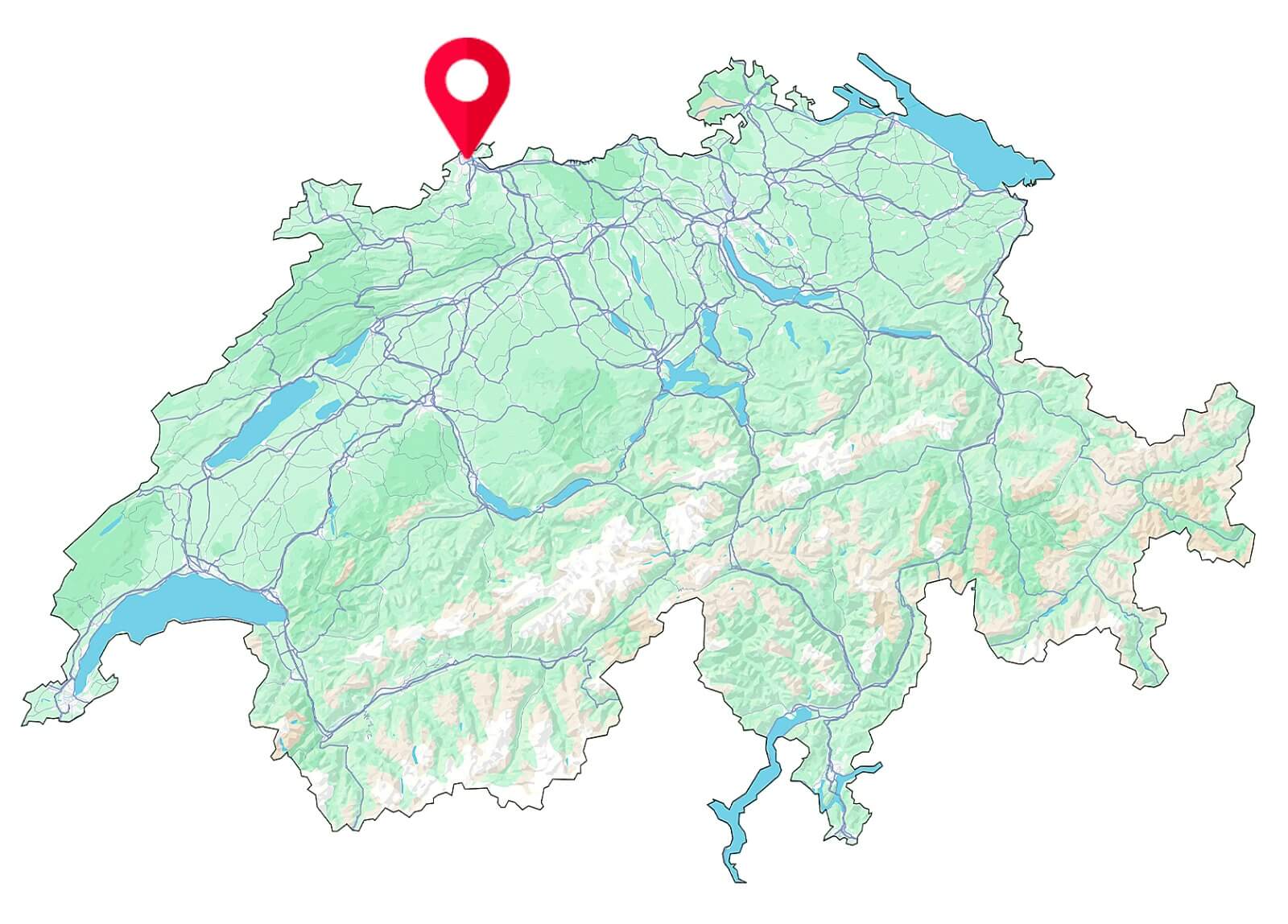 Fahrschule SULI Basel – zentral gelegener Standort mit modernen Kursräumen für Theorieunterricht und Fahrstunden mit dem Auto.