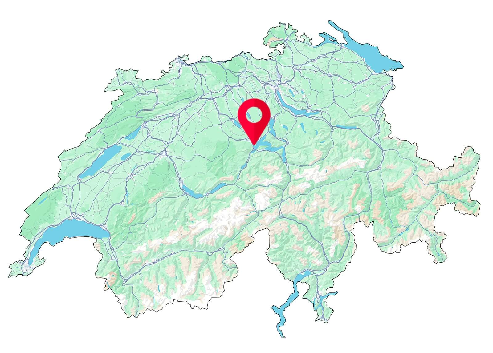 Standort der Fahrschule SUI in Horw, zentral gelegen – professionelle Ausbildung in Theorie und Praxis.