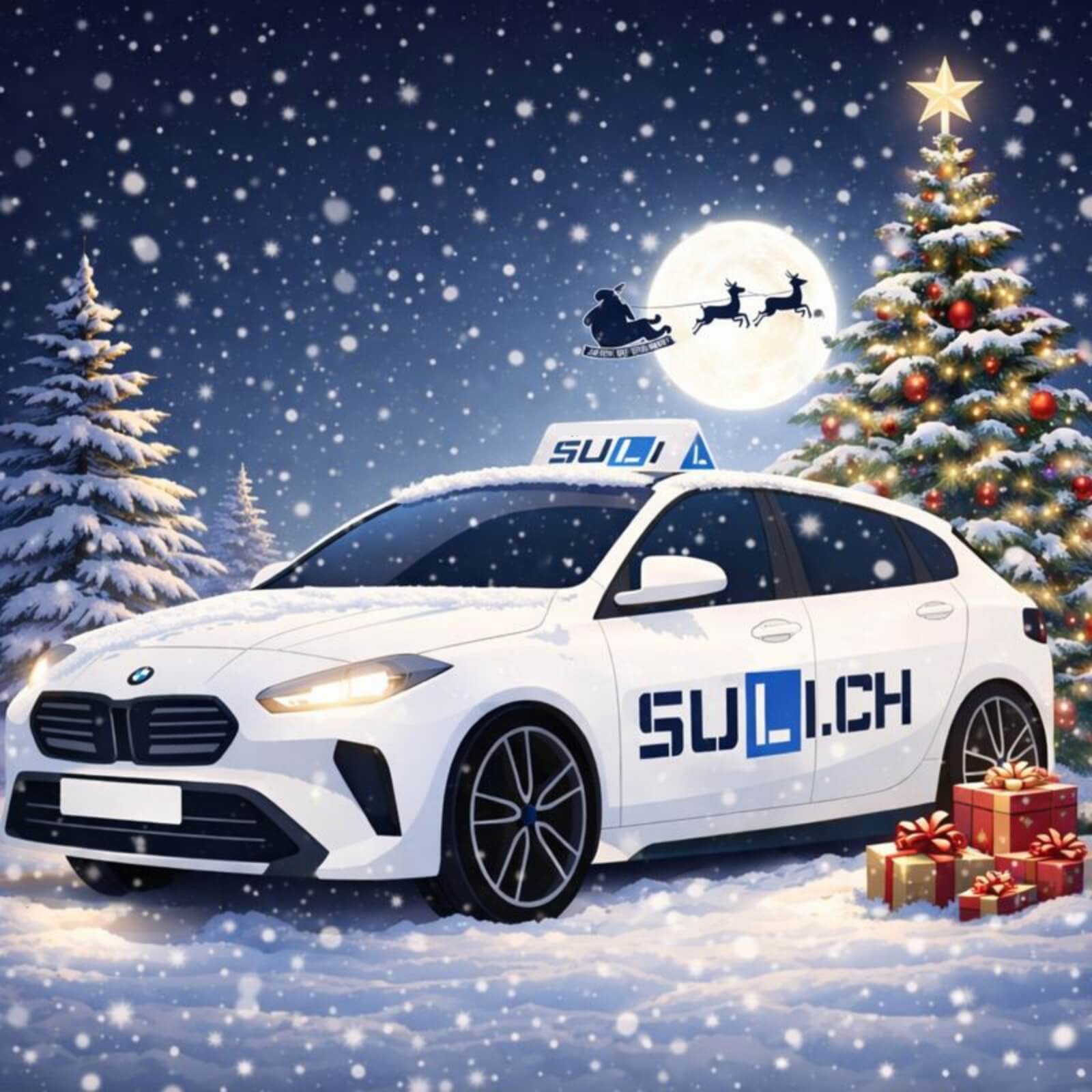 Weihnachtsgrüsse von der Fahrschule SULI